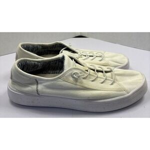 HEY DUDE Cody Sport Sneakers Shoes Mens Size 13 White Slip On Sneakers